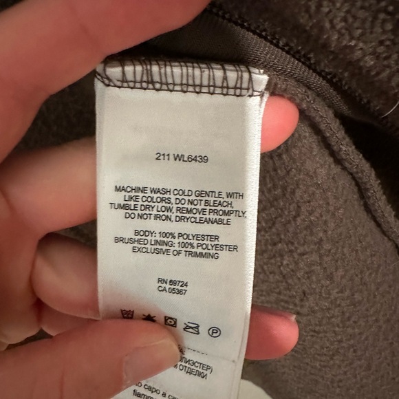 Small Columbia brown fleece jacket - Picture 4 of 5